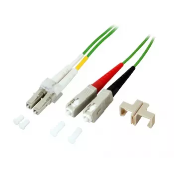 Cavo in fibra ottica EFB Elektronik O0323.5OM5 5 m 2x SC 2x LC verde