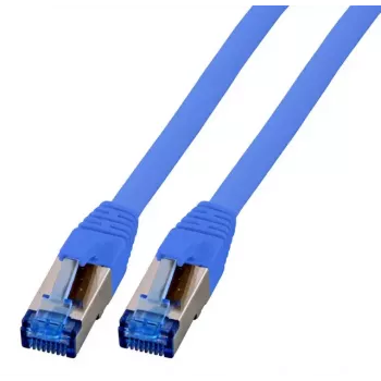 Cavo di rete EFB Elektronik K5525FBL.10 RJ-45 Cat6a 10 m blu