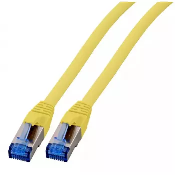 Cavo di rete EFB Elektronik K5525FGE.10 RJ-45 Cat6a 10 m giallo