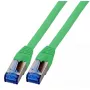Cavo di rete EFB Elektronik K5525FGN.0,15 RJ-45 Cat6a 0,15 m verde