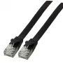 Cavo di rete EFB Elektronik K5547SW.0,25 RJ-45 Cat6a 0,25 m nero