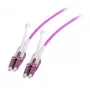 Cavo in fibra ottica EFB Elektronik DJP-LCLCOM4-UNI-5 5 m LC viola