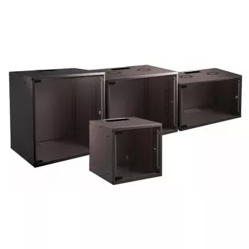 Rack a parete EFB Elektronik WGB-1906TS.60 6U, nero, carico massimo 80 kg