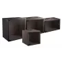 Rack a parete EFB Elektronik WGB-1909TS.60 9U, portata max 80 kg, nero