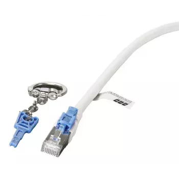Cavo di rete EFB Elektronik K5539WS.1 Cat6a S/FTP (S-STP) bianco 1 m RJ-45