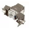 Modulo keystone EFB Elektronik E-20092 piatto argento RJ-45