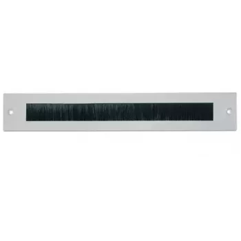 EFB Elektronik PRO-SOB10B.TS Pannello zoccolo con spazzola per armadi PRO, 1000 mm, nero intenso (RAL9005)