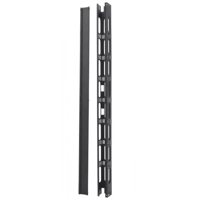 Pannello per gestione cavi EFB Elektronik PRO-VKM42.GR acciaio nero 100 mm