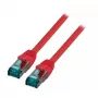 Cavo di rete EFB Elektronik MK6001.40R RJ-45 Cat6a 40 m rosso