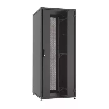EFB Elektronik PRO 42U 19" Armadio per server, 800x1000 mm, porta anteriore e posteriore perforata, grigio chiaro RAL 7035