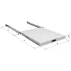Ripiano per rack EFB Elektronik 19 pollici 1HE estraibile portata massima 30 kg