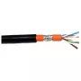 Cavo di rete EFB Elektronik 99733.50-CPR Cat.7 S/FTP (S-STP) nero 50 m