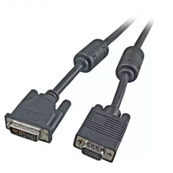 Adattatore cavo video EFB Elektronik K5436.2V2, DVI-A su VGA (D-Sub), 2 m, nero