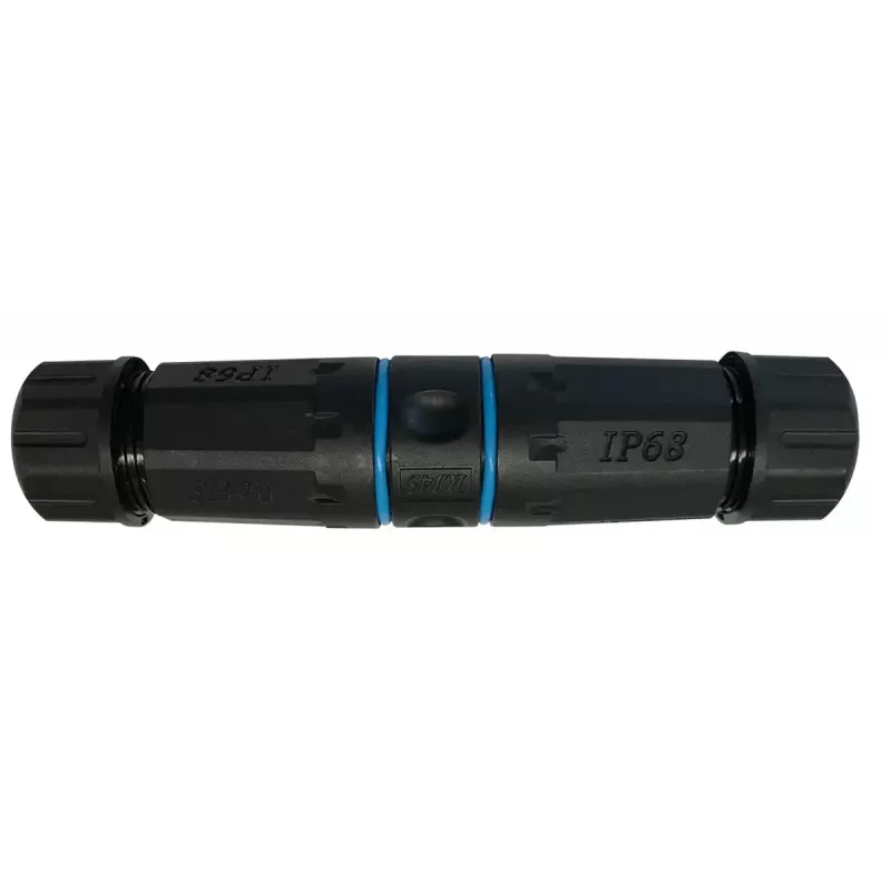 Adattatore RJ45 Cat.6 IP68 EFB Elektronik modello IP68DFKRJ45WP – connettore Ethernet impermeabile