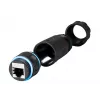 Adattatore RJ45 Cat.6 IP68 EFB Elektronik modello IP68DFKRJ45WP – connettore Ethernet impermeabile