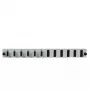 Accessorio per patch panel EFB Elektronik SB-FP-6SC-D-V-OS2 — rack 1HE, 432×13×43,5 mm, grigio