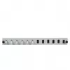 Accessorio patch panel EFB Elektronik SB-FP-6SC-S-OS2 — montaggio rack 1U, 432×13×43,5 mm, grigio