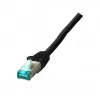 Cavo di rete EFB Elektronik MK6001W.0,5B 0,5 m Cat6a S/FTP nero