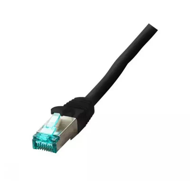Cavo di rete EFB Elektronik MK6001W.0,5B 0,5 m Cat6a S/FTP nero