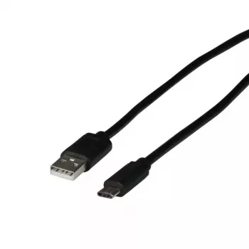 Cavo USB EFB Elektronik EBUSBC-USB20AK.1 USB 2.0 1 m USB C USB A nero