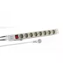 Ciabatta di distribuzione EFB Elektronik EK631DE.2GR — cavo 2 m, 8 prese CEE AC, per interni, grigio