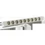 EFB Elektronik EK631DE.1GR Multipresa da 19 pollici 1U, 9x CEE 7/3, profilo in alluminio, grigio