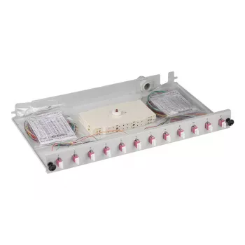 Patch panel EFB Elektronik B71901L48OM4 1U LC OM4 grigio