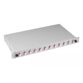 Patch panel EFB Elektronik B71901L48OM4 1U LC OM4 grigio