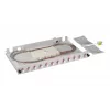 Patch panel EFB Elektronik BA71901L24OM4 1U LC OM4 grigio metallo montaggio rack