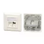Placca per prese EFB Elektronik ET-25085V3 2 x RJ-45 bianco
