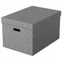Scatola portadocumenti ESSELTE 628287 rettangolare cartone grigio 355×510×305 mm
