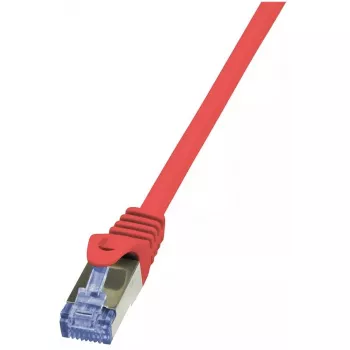 Cavo di rete LogiLink Cat6a S/FTP RJ-45 0,5m rosso