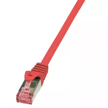 Cavo di rete LogiLink 0,25 m rosso RJ-45 Cat6 S/FTP