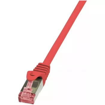 Cavo di rete LogiLink Cat.6 S/FTP RJ-45 0.5m rosso