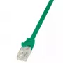 Cavo di rete LogiLink 3m RJ-45 Cat6 U/UTP verde