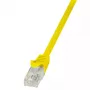 Cavo di rete LogiLink 0,5m RJ-45 Cat6 U/UTP giallo