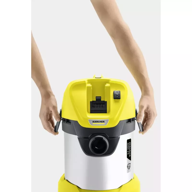 Aspirapolvere a tamburo Kärcher WD 3 Batteria Premium