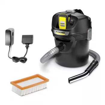 Karcher AD 2 Battery Set Aspiracenere a batteria, incl. batteria e caricabatterie