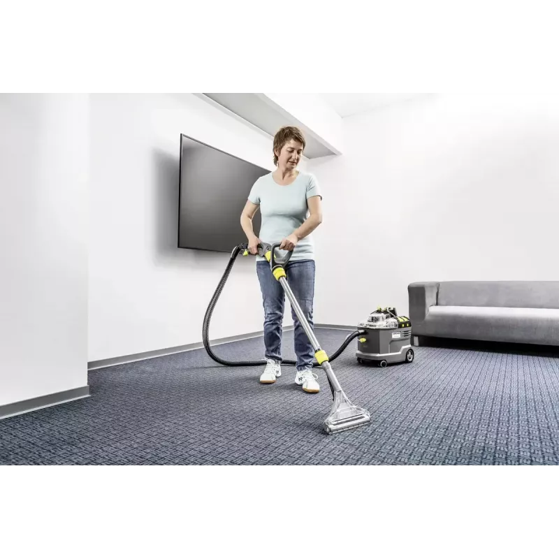 Lavamoquette a passaggio Kärcher 1.101-702.0 nero intenso grigio giallo