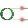 Cavo in fibra ottica Sacon LSD32200100 10 m LC turchese