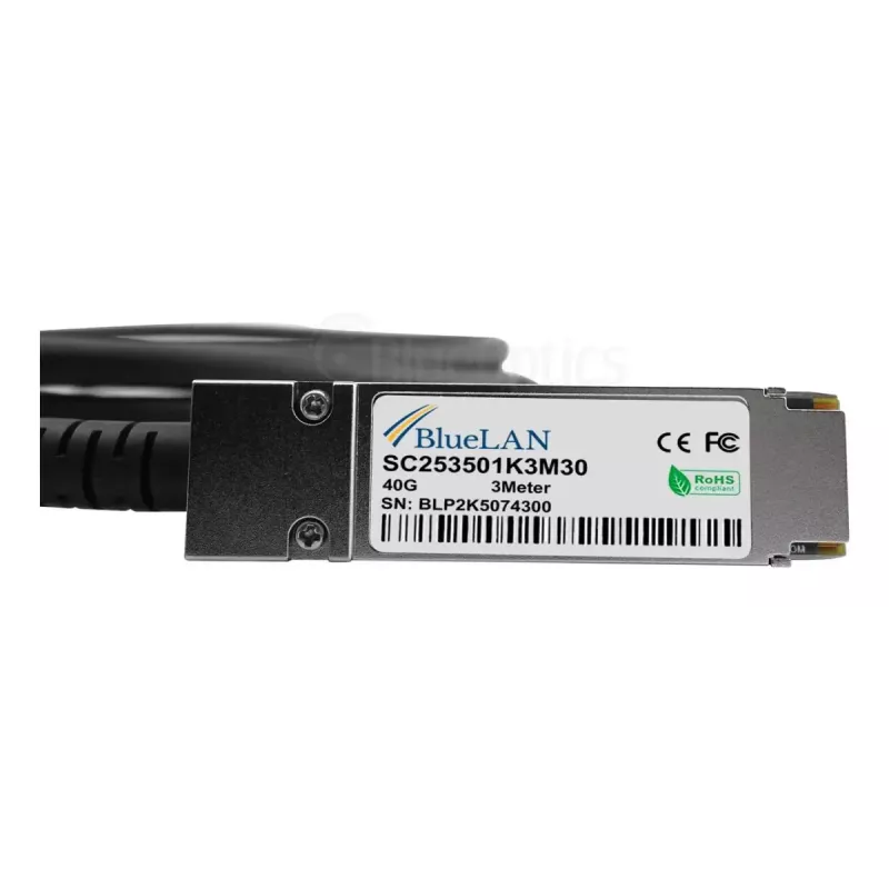 Cavo di rete BlueOptics 721064-B21-BL QSFP 4xSFP+ InfiniBand 3m nero