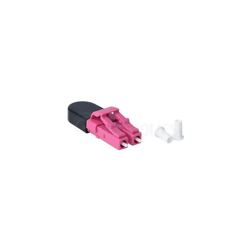 BlueOptics BOLBLCOM4 adattatore fibra ottica LC nero rosa
