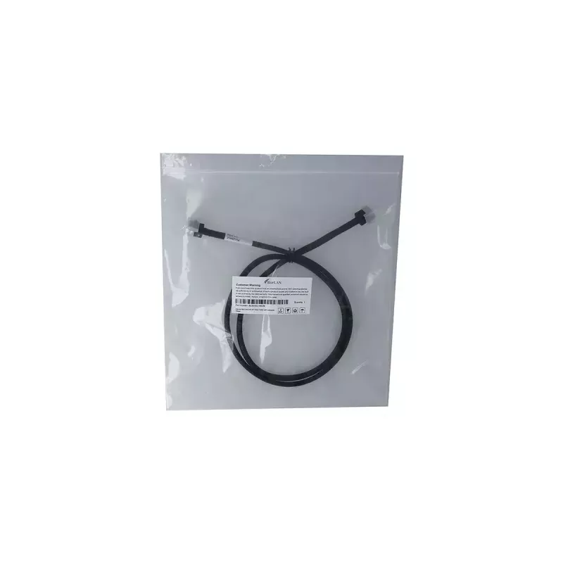BlueOptics BLIS4343-80CM cavo SAS 0,8 m 12 Gbit/s nero
