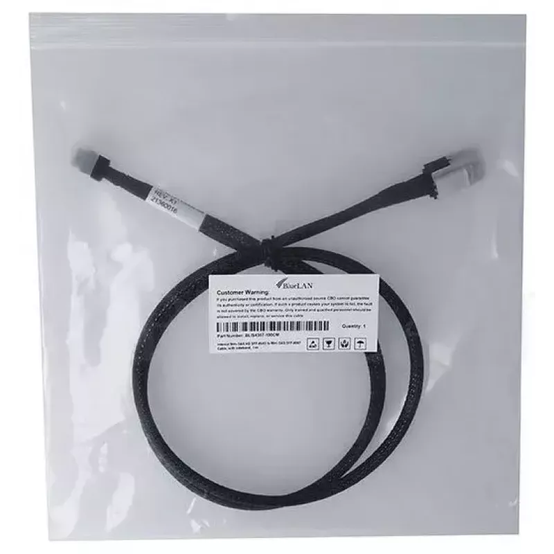 BlueOptics BLIS4387-100CM cavo SAS 1 m MiniSAS-HD su MiniSAS 6 Gbit/s