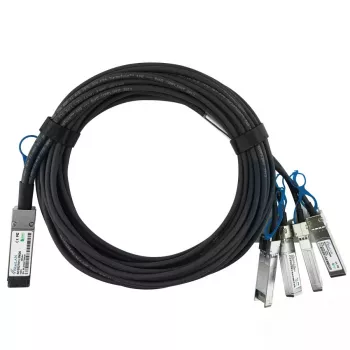 Cavo di rete BlueOptics 100G2X25GPD2M-LEG-BL QSFP 4xSFP28 InfiniBand 2 m nero