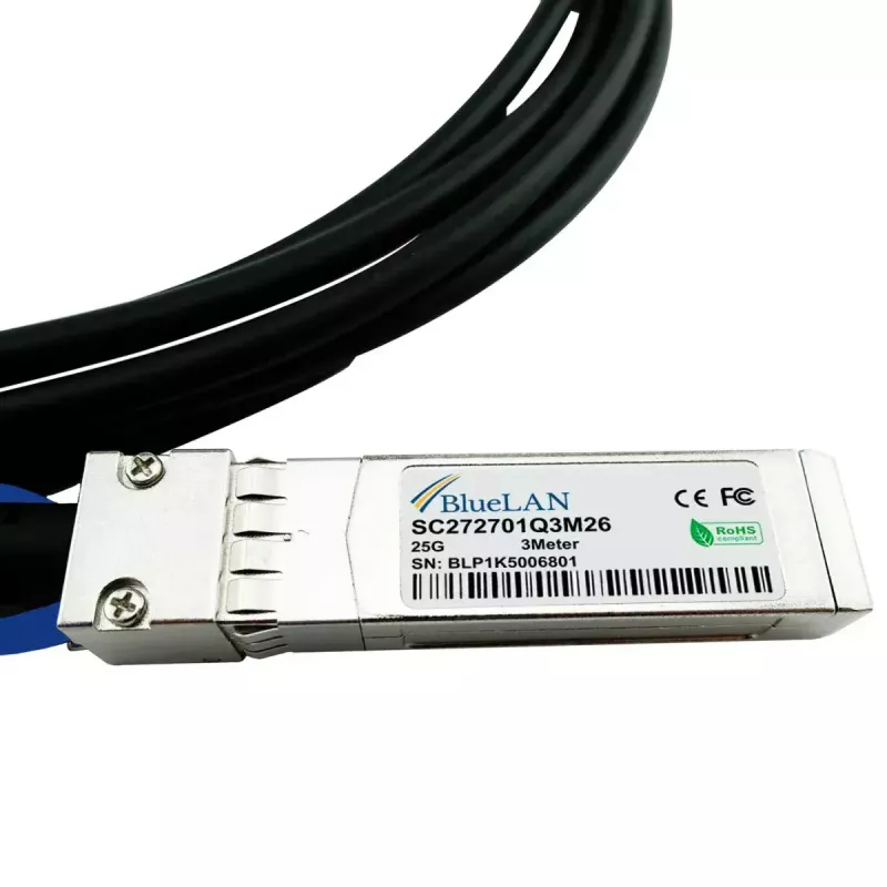 Cavo DAC BlueOptics SFP-25G-CU5M-BL SFP28 5 m nero