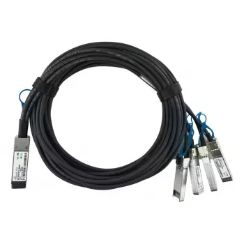 Cavo DAC BlueOptics 470-ABOS-BL 2 m QSFP28 4x SFP28 nero