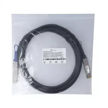 Cavo DAC BlueOptics PAN-QSFPDD-DAC-2M-BL QSFP-DD InfiniBand 2 m nero