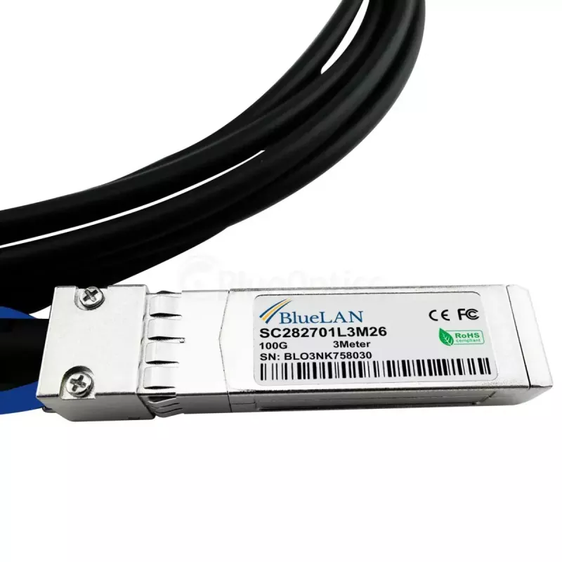Cavo di rete BlueOptics 470-ABQF-BL QSFP28 4xSFP28 InfiniBand 2 m nero