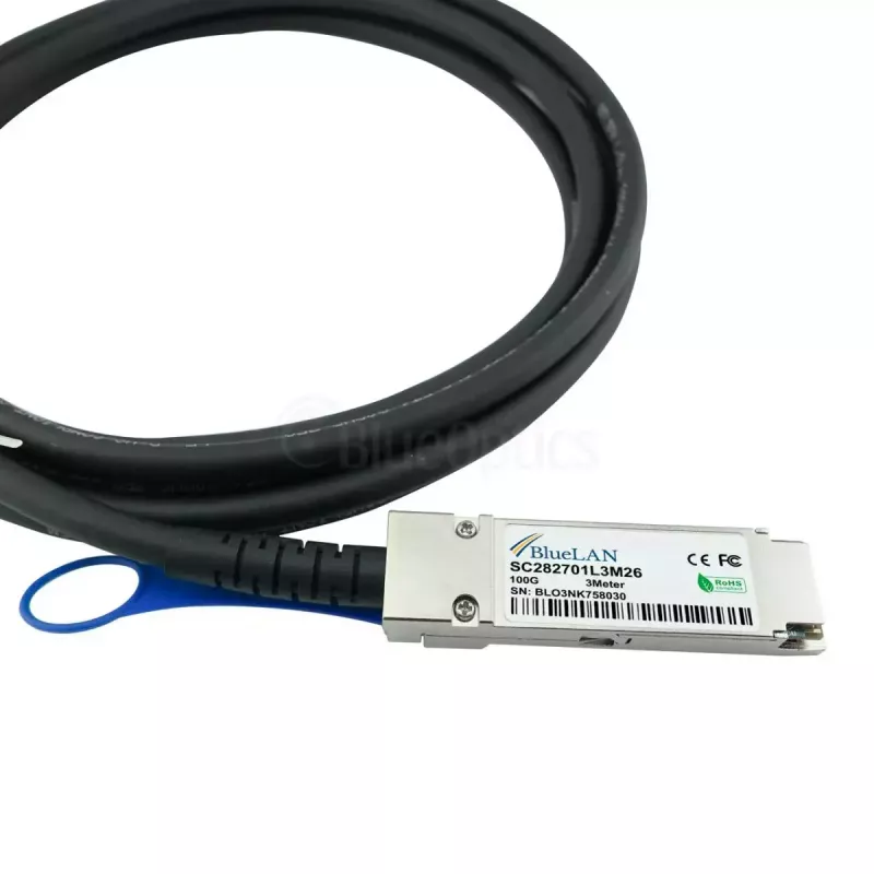 Cavo di rete BlueOptics 470-ABQF-BL QSFP28 4xSFP28 InfiniBand 2 m nero